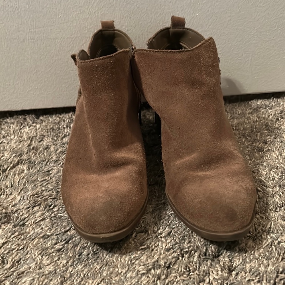 Brown Heeled Boots